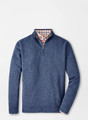 Crown Sweater Fleece Quarter-Zip in Star Dust by Peter Millar
