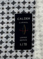 Italian Printed Jersey Stretch Sport Shirt in Fog by Calder Carmel