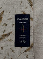 Italian Printed Melange Twill Sport Shirt in Sand by Calder Carmel