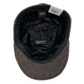 Sublapino Multi Weave Pattern Pub Cap in Brown by Wigens