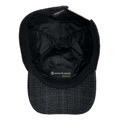 lanificio f.lli mannelli Check Baseball Classic Cap in Black by Wigens