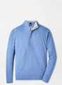 Stealth Performance Quarter-Zip in Vintage Indigo by Peter Millar