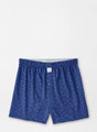 Whiskey Sour Performance Boxer Short in Sport Navy by Peter Millar