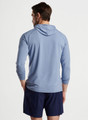 Aurora Performance T-Shirt Hoodie in Infinity by Peter Millar