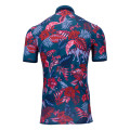 Floral Wolf Jungle Polo in Sea Turtle by Greyson