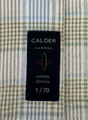 Luxe Seersucker Plaid Sport Shirt in Verde by Calder Carmel