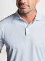 Fields of Carlsbad Performance Mesh Polo in White by Peter Millar