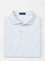 Fields of Carlsbad Performance Mesh Polo in White by Peter Millar