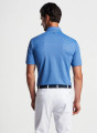 Staccato Performance Jersey Polo in Cascade Blue by Peter Millar