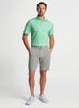 Featherweight Mélange Polo in Summer Meadow by Peter Millar