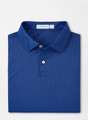 Featherweight Crown Check Polo in Navy by Peter Millar