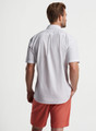 Seaward Seersucker Cotton Sport Shirt in White by Peter Millar