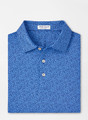 Luck of the Irish Performance Jersey Polo in Sport Navy by Peter Millar