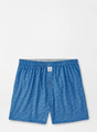 Luck of The Irish Performance Boxer Short in Sport Navy by Peter Millar