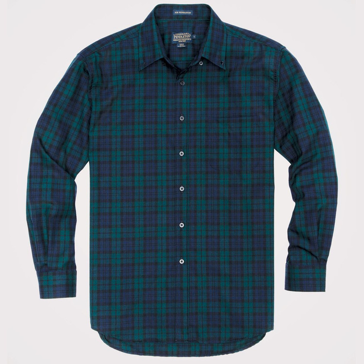 Black Watch Tartan Board Shirt by Pendleton - Hansen's Clothing