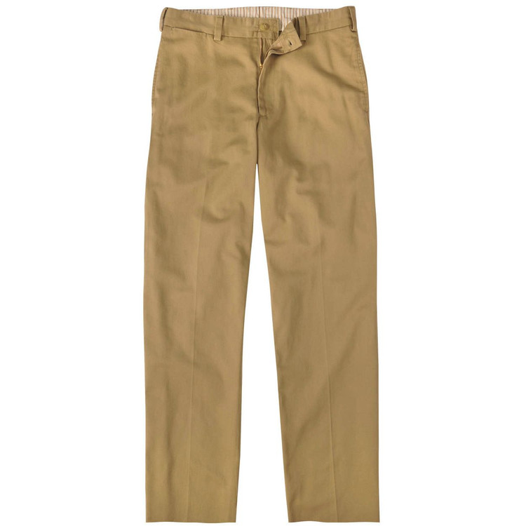 Original Twill Pant - Model M1 Relaxed Fit Plain Front in British