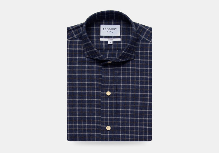The Upton Check Flannel Shirt by Ledbury