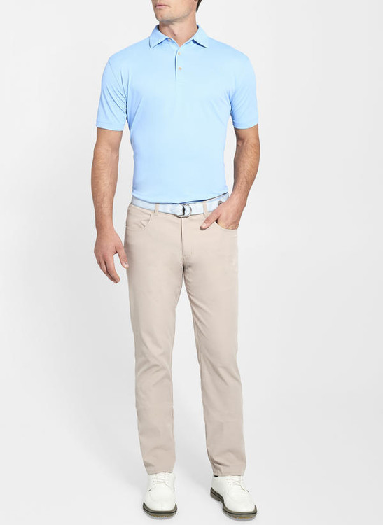 EB66 Performance Five-Pocket Pant in Khaki by Peter Millar