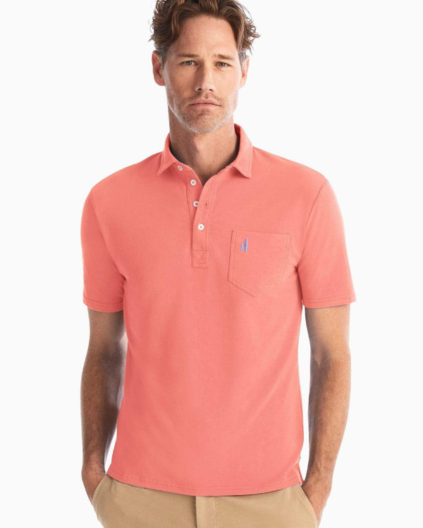 The Original 4-Button Polo in Coral Reef by johnnie-O