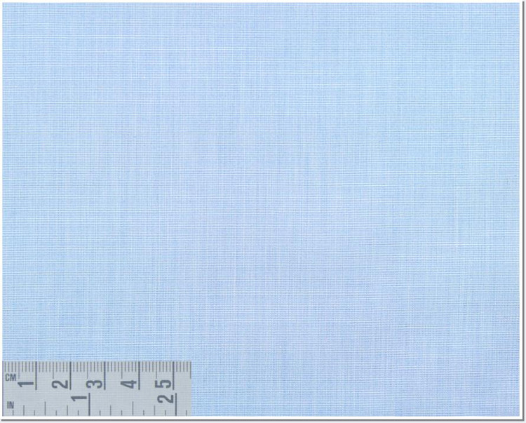 Poplin Solid 100's 2-Ply Custom Dress Shirt in Light Blue (404) by Emanuel Berg