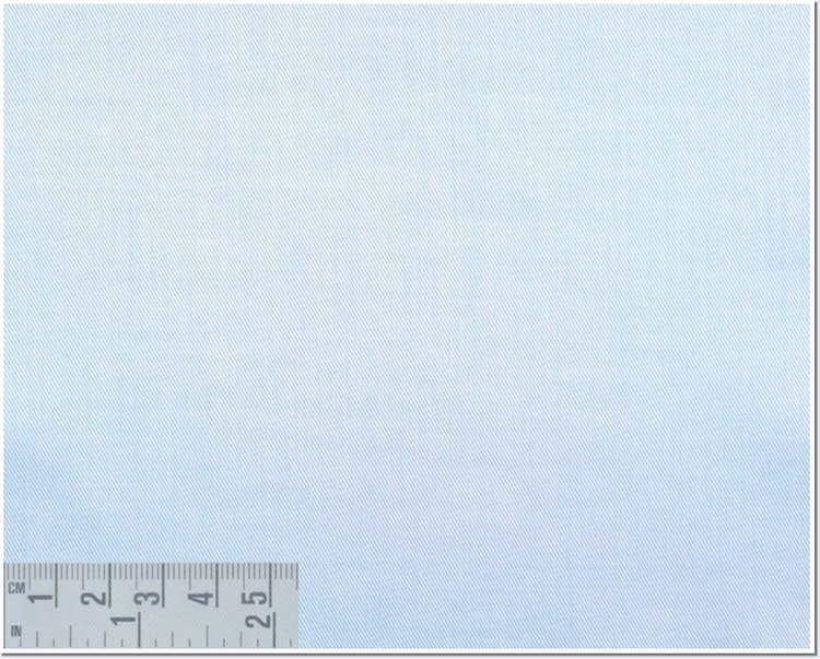 Satin Twill Solid 100's 2-Ply Custom Dress Shirt in Light Blue (1257) by Emanuel Berg