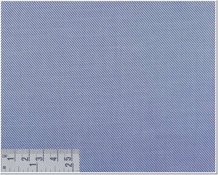Twill Solids 100's 2-Ply Custom Dress Shirt in Blue (1264) by Emanuel Berg