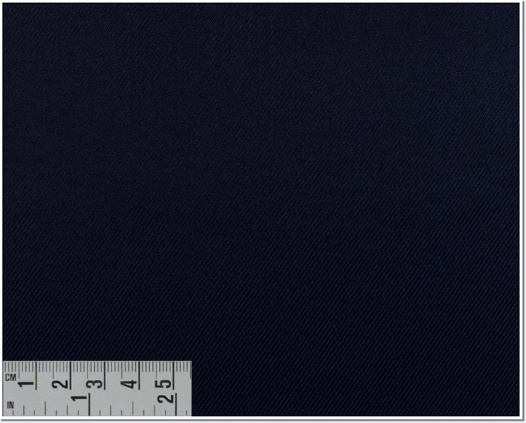 Twill Solid 100's 2-Ply Custom Dress Shirt in Dark Blue (1976) by Emanuel Berg