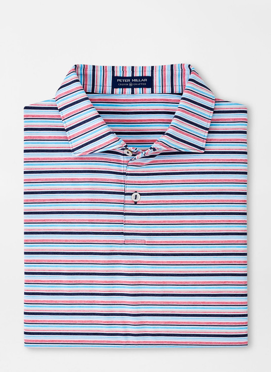 Rouge Performance Jersey Polo in Navy by Peter Millar