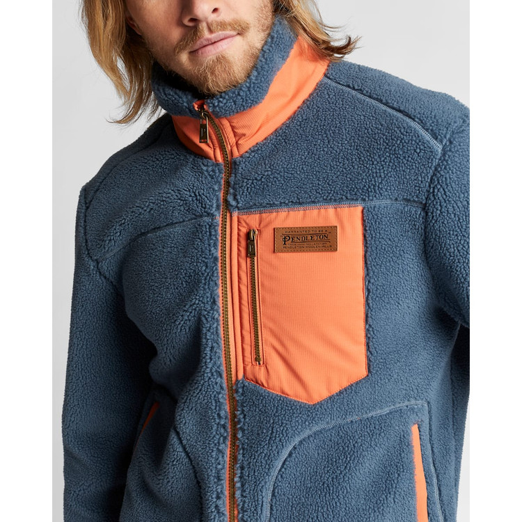 Pendleton Berber Fleece Hooded Jacket Natural 