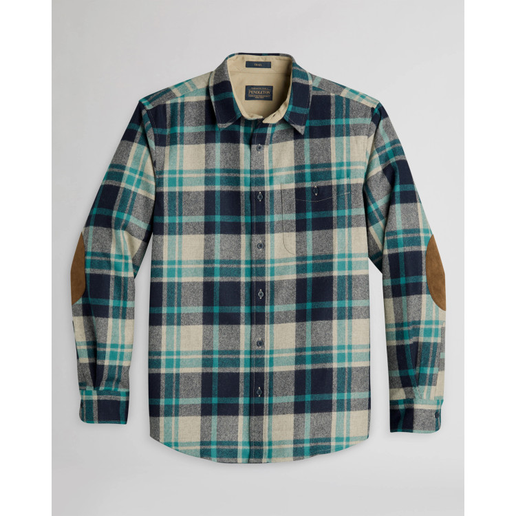 Carson Shirt in Tan Dobby by Pendleton - Hansen's Clothing