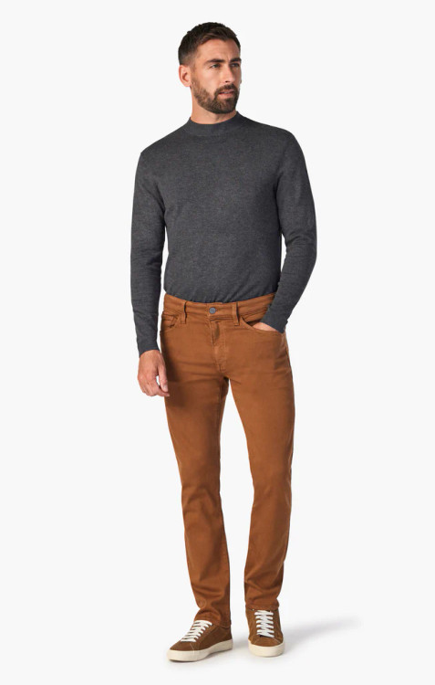 Charisma Relaxed Straight Pants in Copper Twill by 34 Heritage
