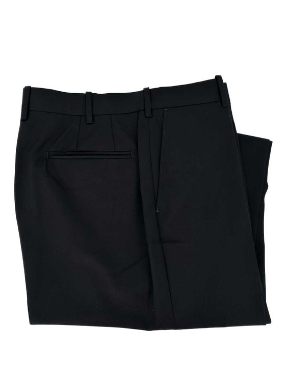 SAINT LAURENT Straight-Leg Pleated Wool-Gabardine Trousers for Men | MR  PORTER