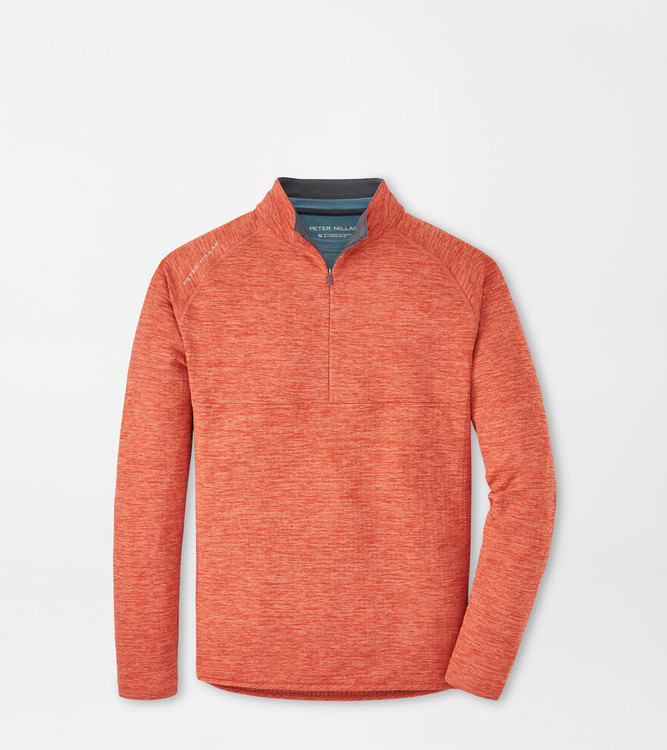 Maven Performance Quarter-Zip in Navy by Peter Millar - Hansen's