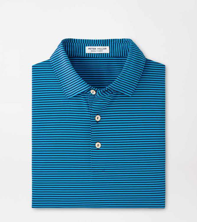 Hales Performance Jersey Polo in Navy by Peter Millar.