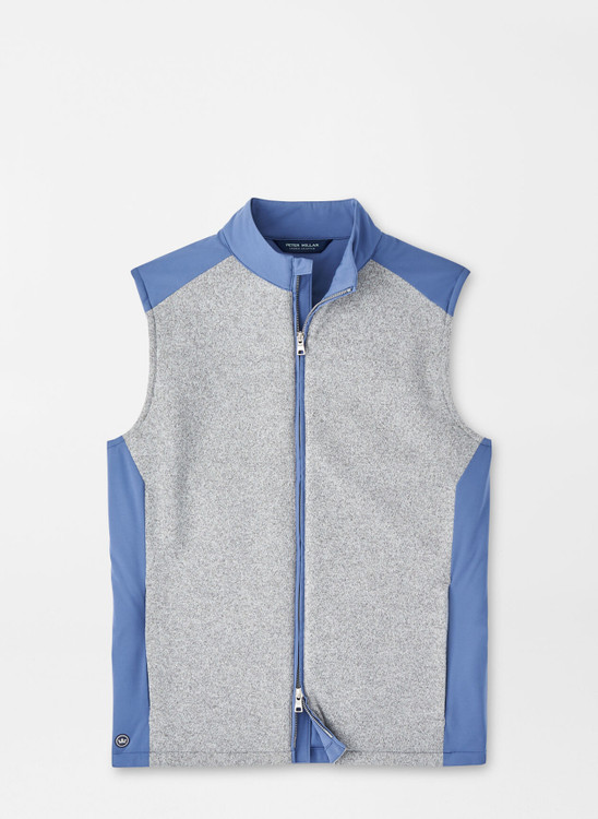 Thermal Flow Micro Fleece Vest in Navy by Peter Millar - Hansen's