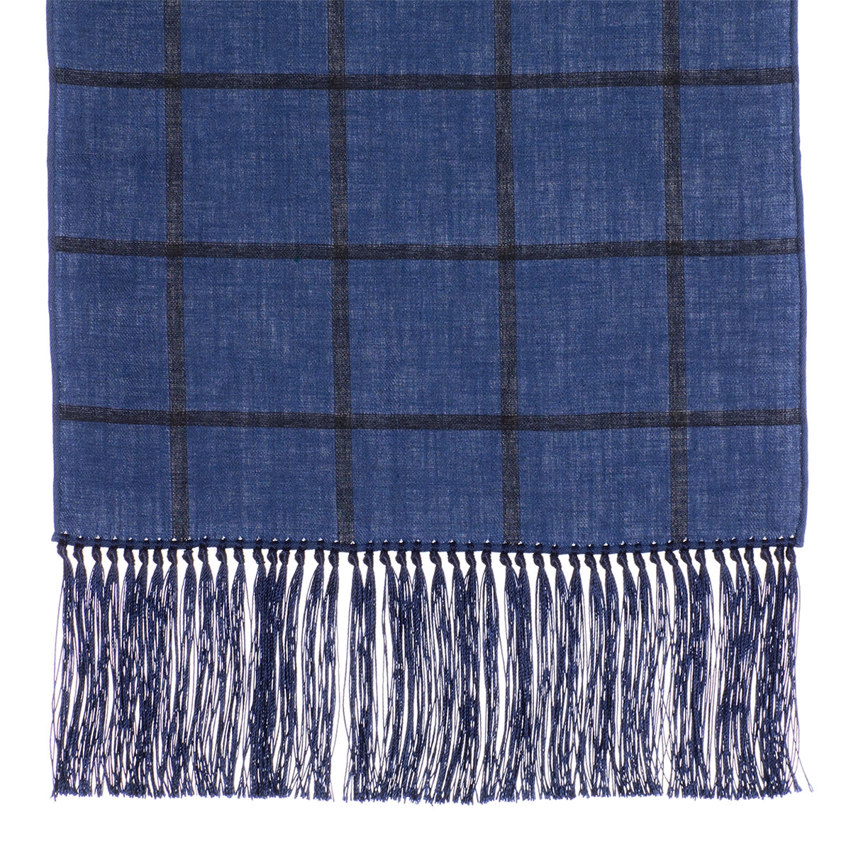 navy cotton scarf