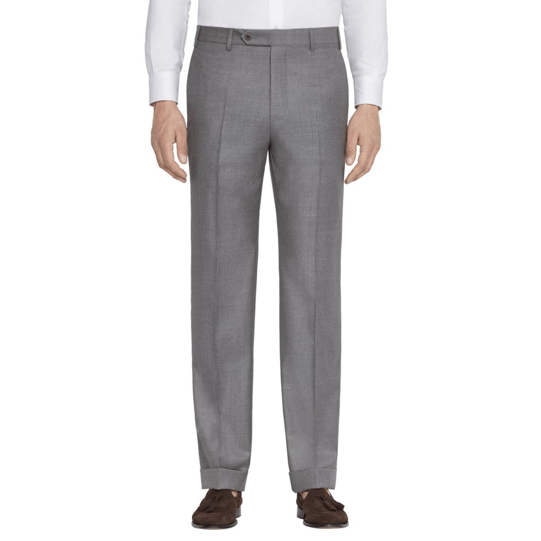 Men's Skinny Grey Suit Trousers | Boohoo UK