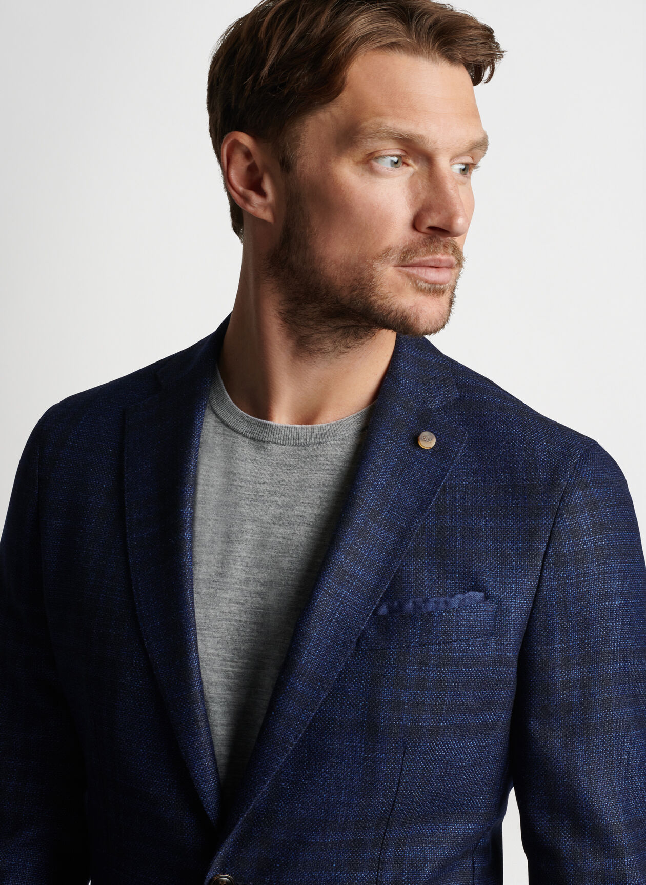 Beacon Twill Soft Jacket in Navy by Peter Millar - Hansen's Clothing