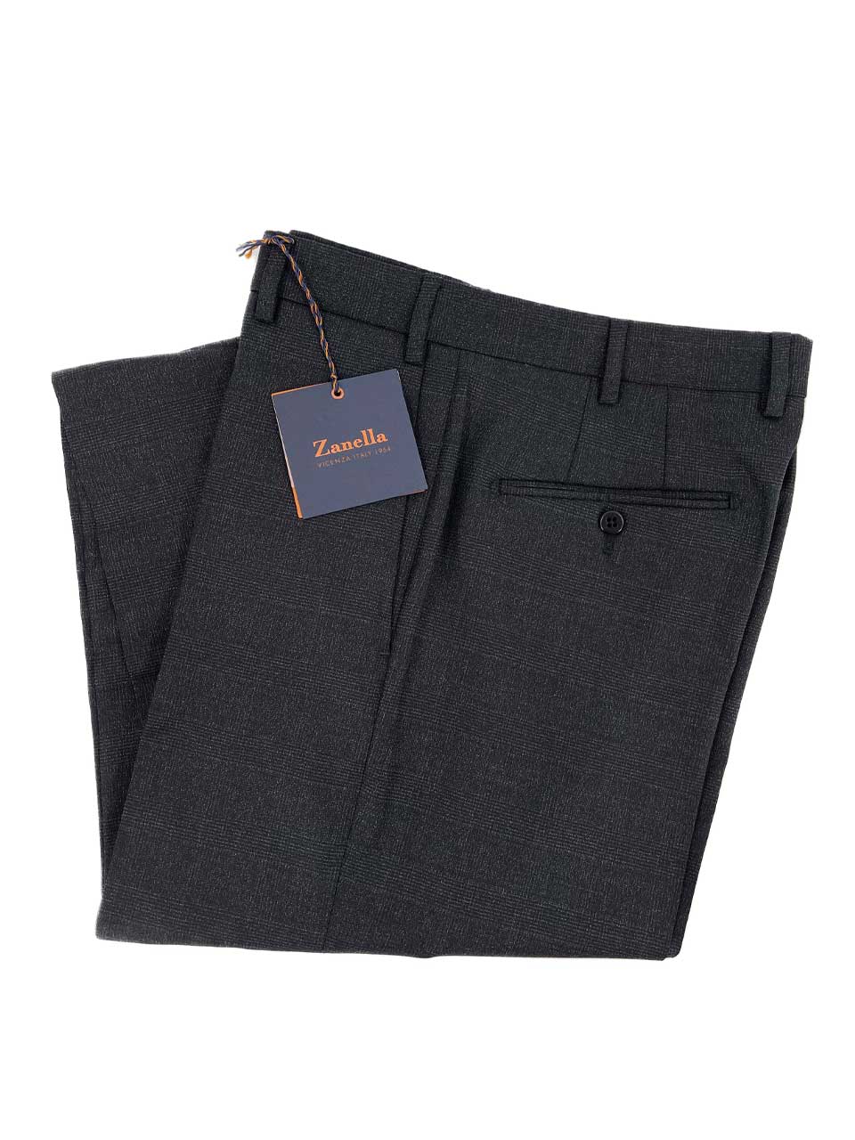 Burberry Men's Charcoal Classic-Fit-Panelled Wool Tailored Trousers, Brand  Size 46 (Waist Size 31.1