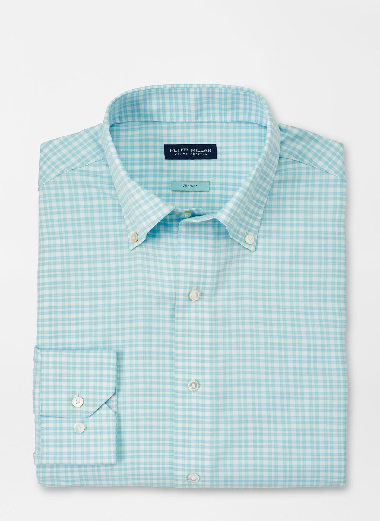 Rampart Performance Twill Sport Shirt in Capri Breeze by Peter Millar -  Hansen's Clothing