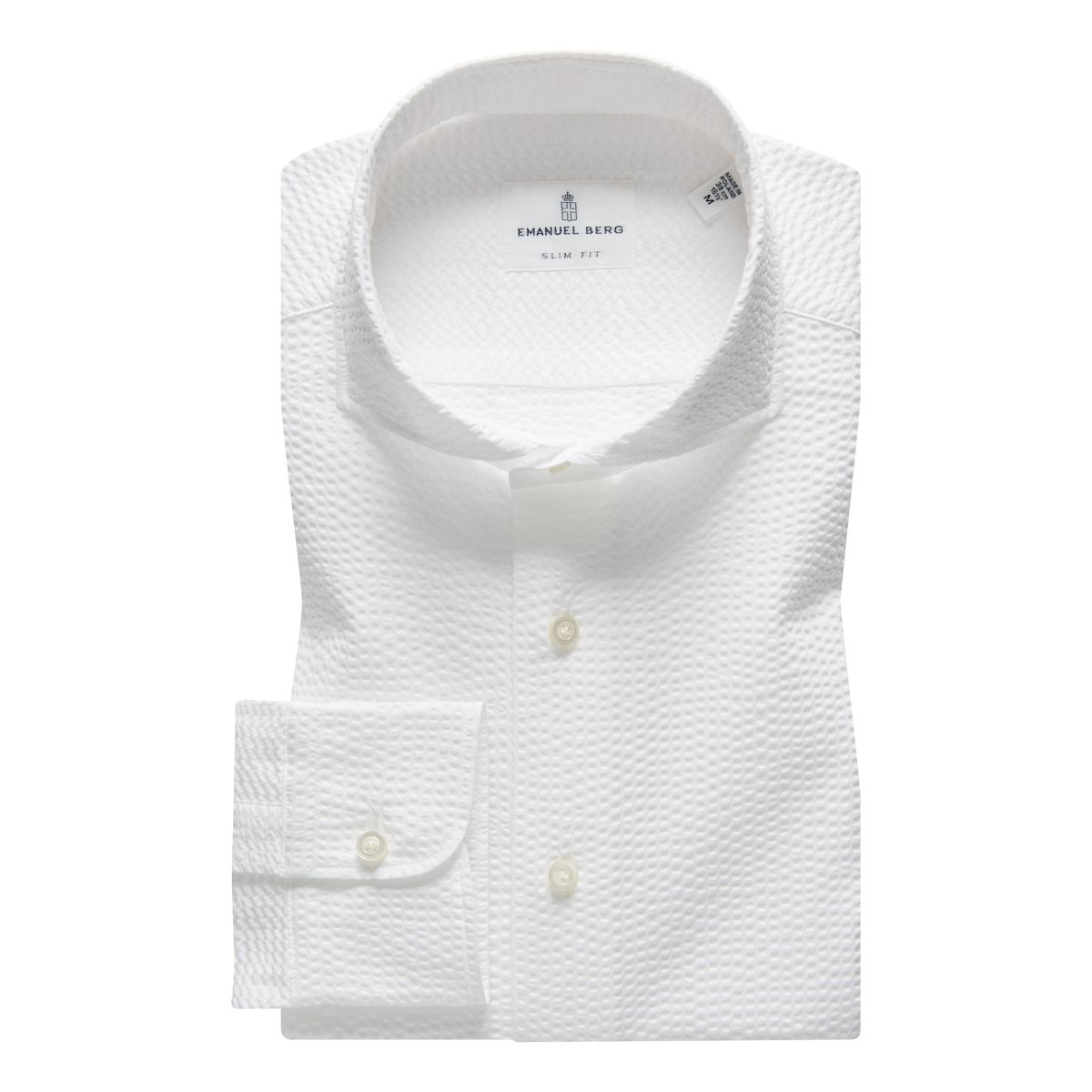 Buy HIS & HERS Slim Fit Formal Shirt In White