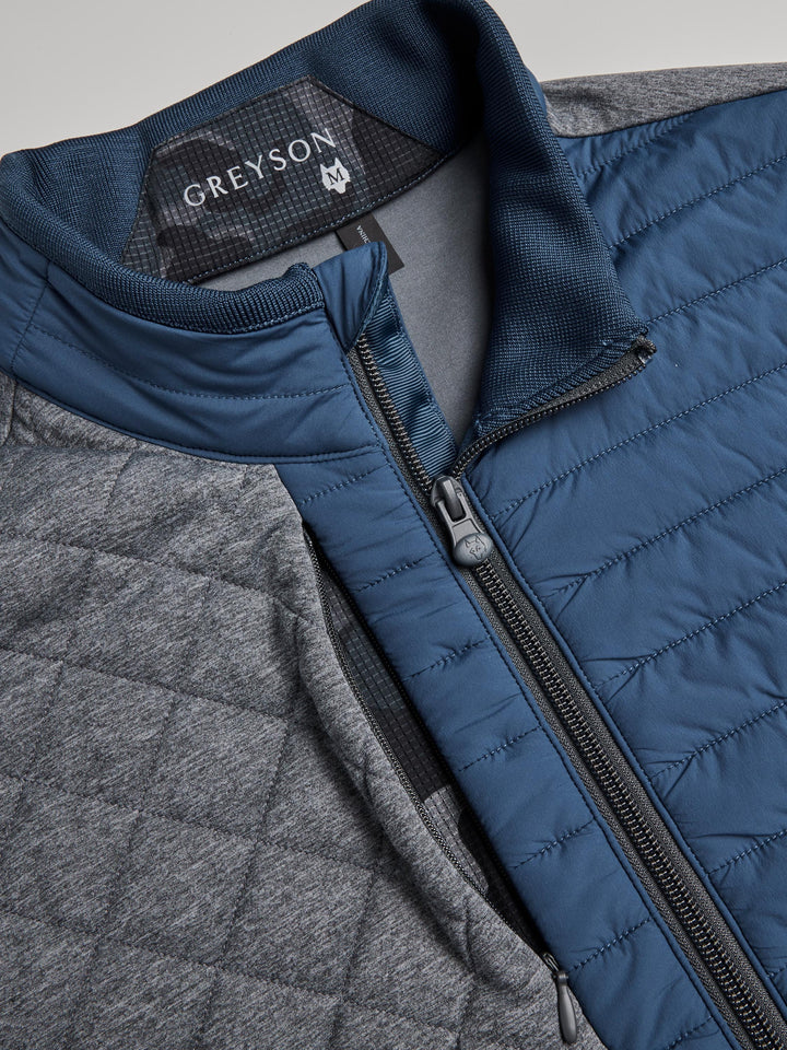 Yukon Hybrid Jacket in Sea by Greyson - Hansen's Clothing