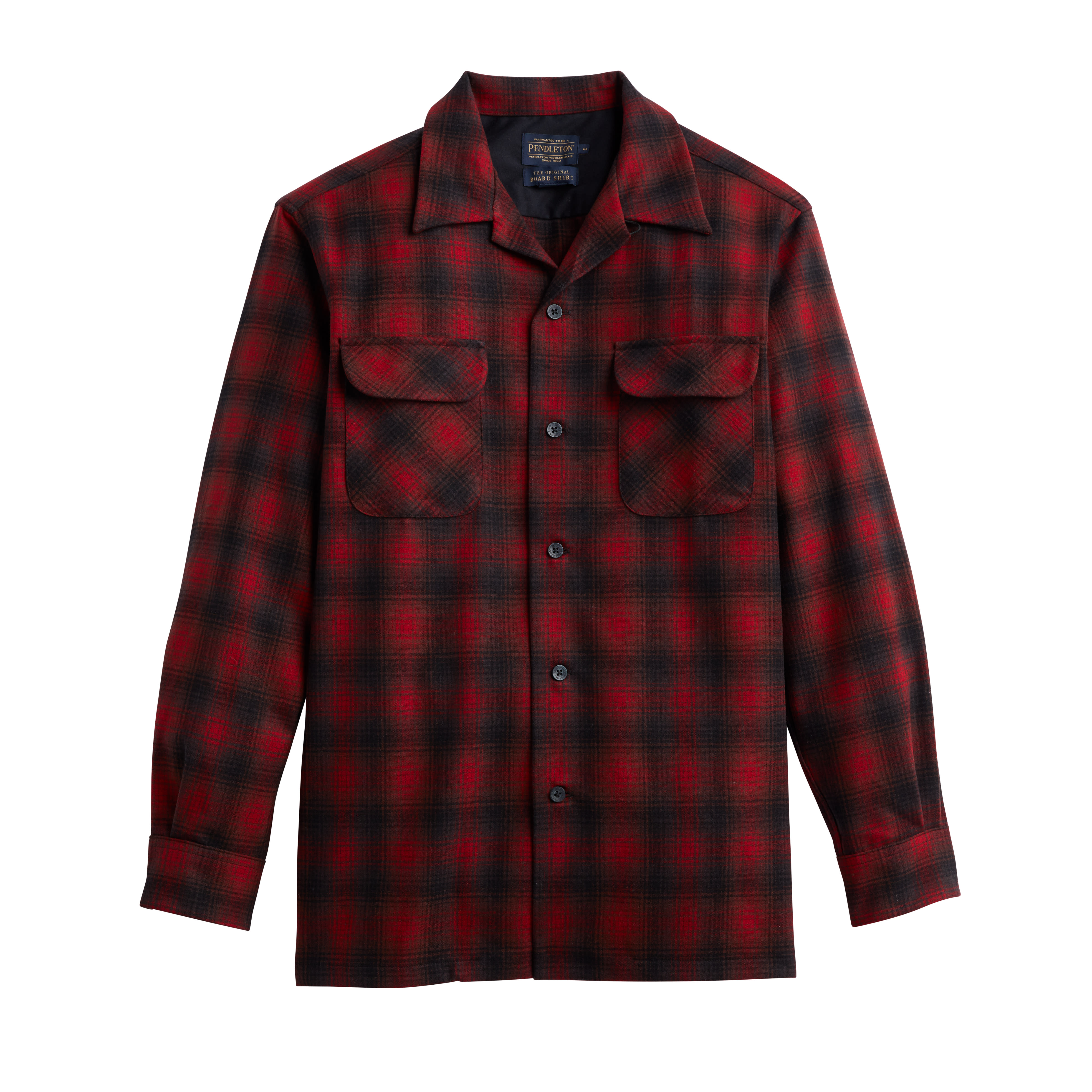 Board Shirt in Red Ombre by Pendleton - Hansen's Clothing