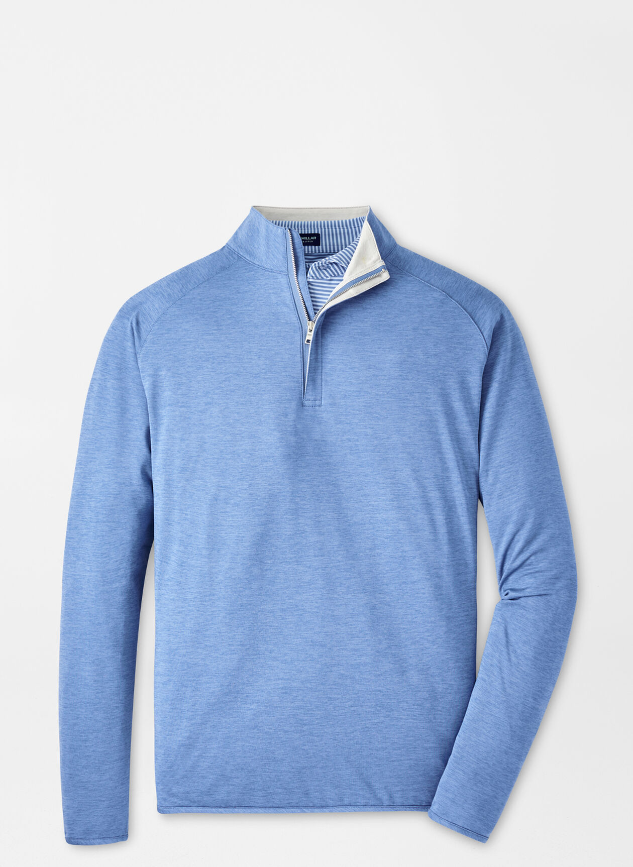 Stealth Performance Quarter-Zip in Vintage Indigo by Peter Millar 