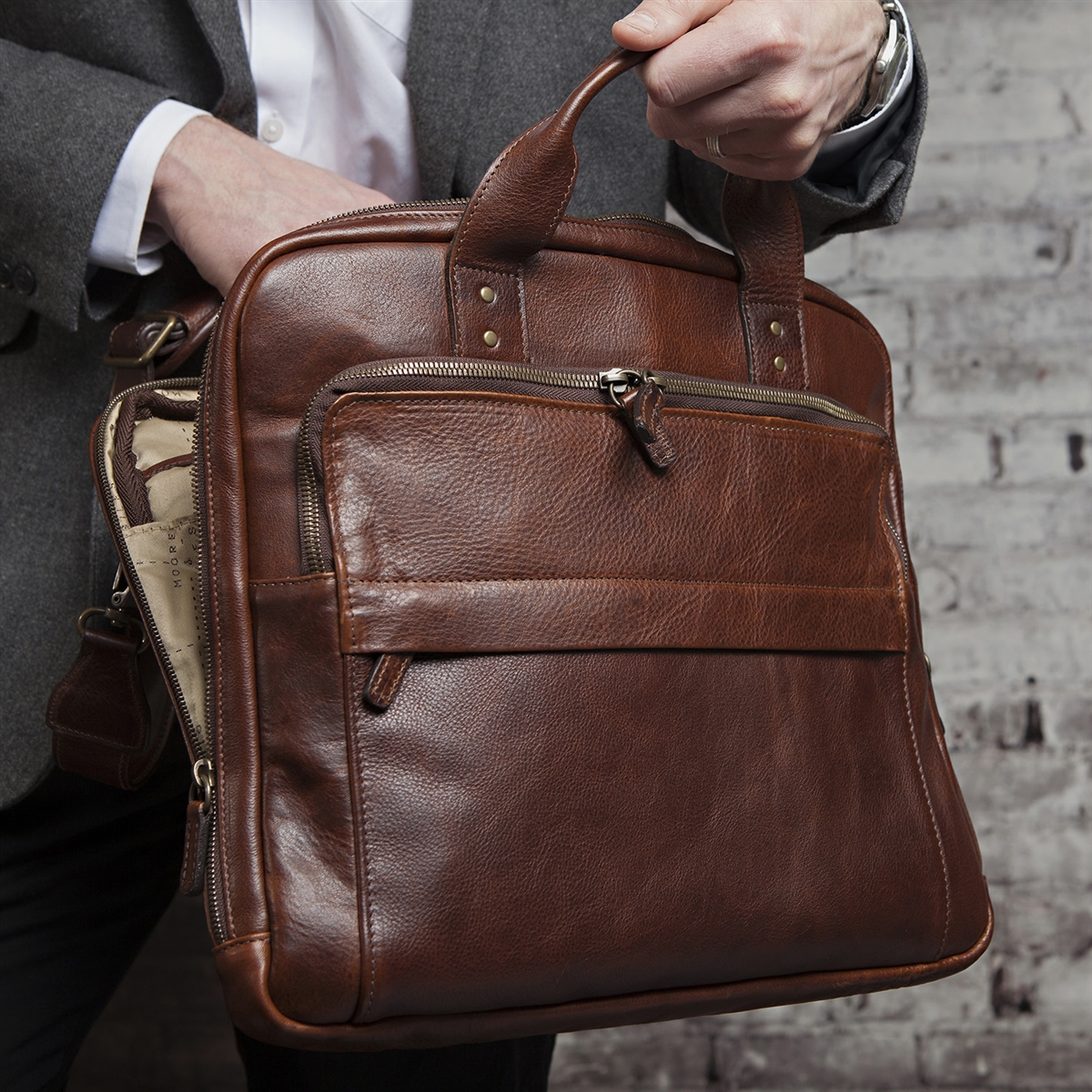 modern briefcase