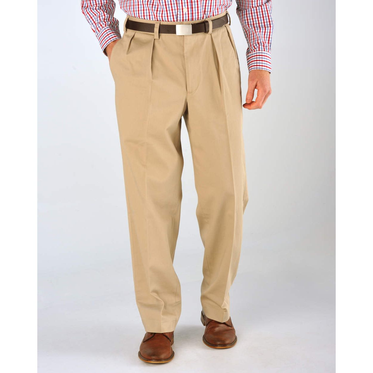 Soft EcoTwill Pleat Front Pant