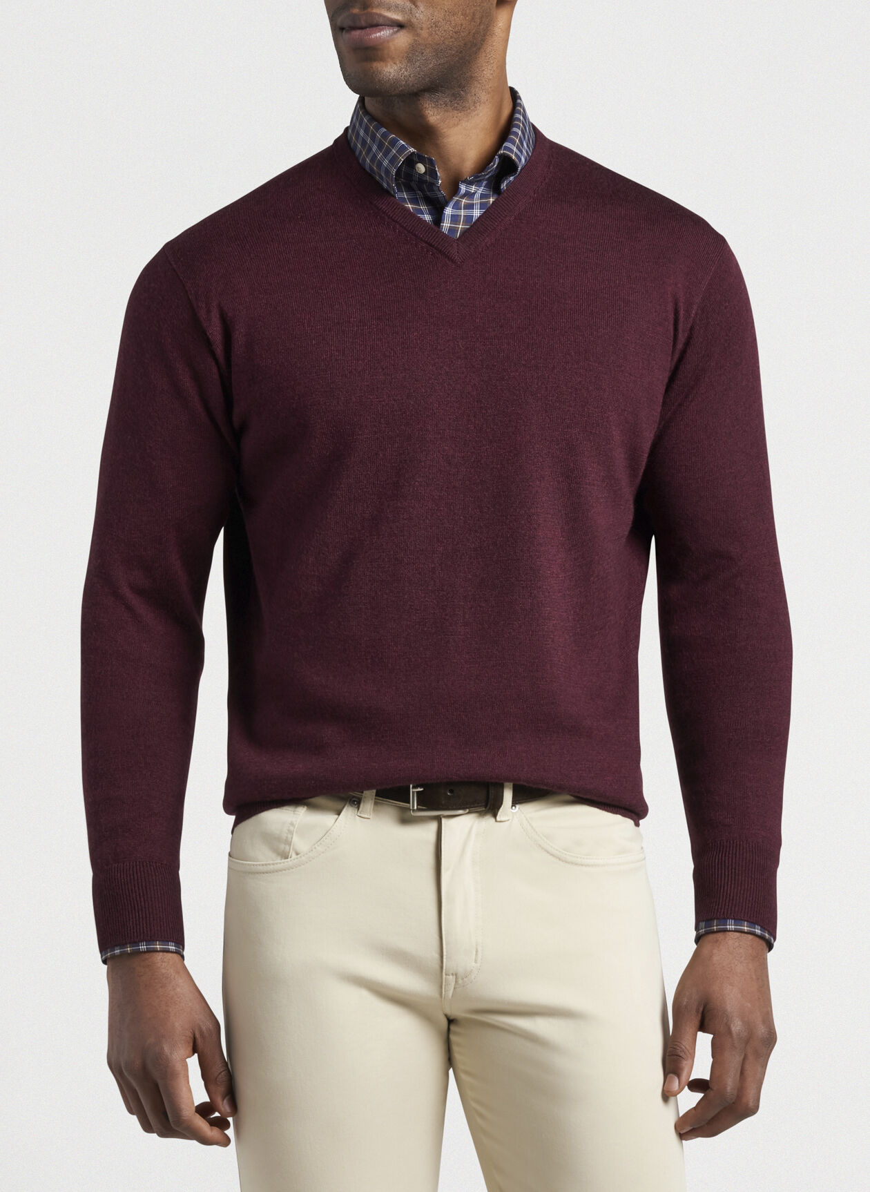 V NECK SWEATER