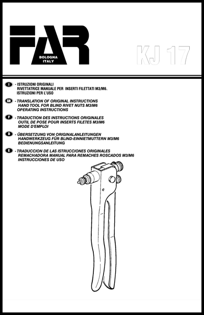 FAR® KJ17 User Manual