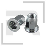 Steel Large Flange Hexagon Rivet Nuts