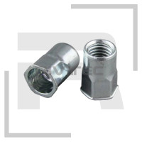 Steel Low Profile Hexagon Rivet Nuts